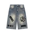 Arvel Atelier "Obscura" Baggy Denim Shorts